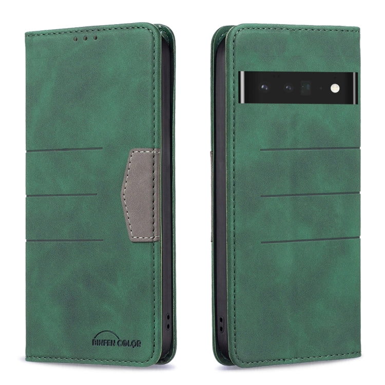 For Google Pixel 7 Pro 5G Magnetic Splicing Leather Phone Case