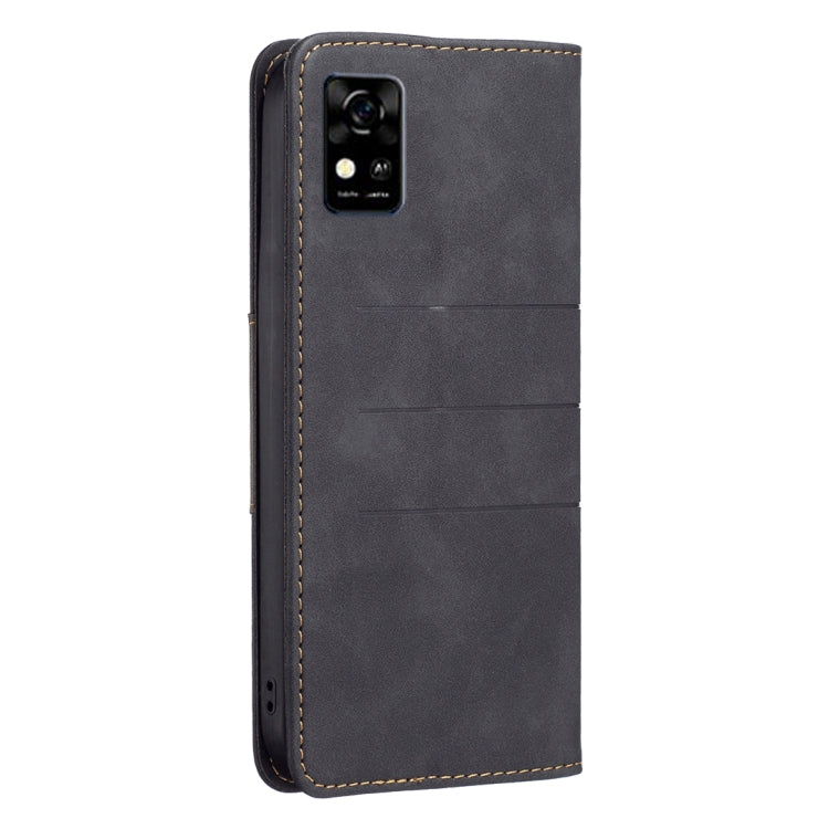 For ZTE Blade  A31 Magnetic Splicing Leather Phone Case