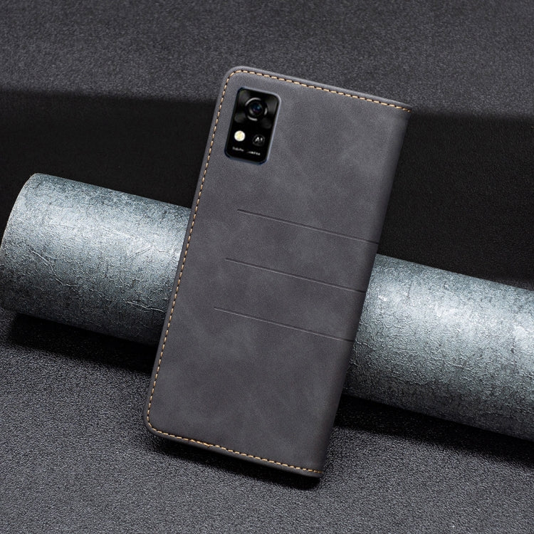 For ZTE Blade  A31 Magnetic Splicing Leather Phone Case