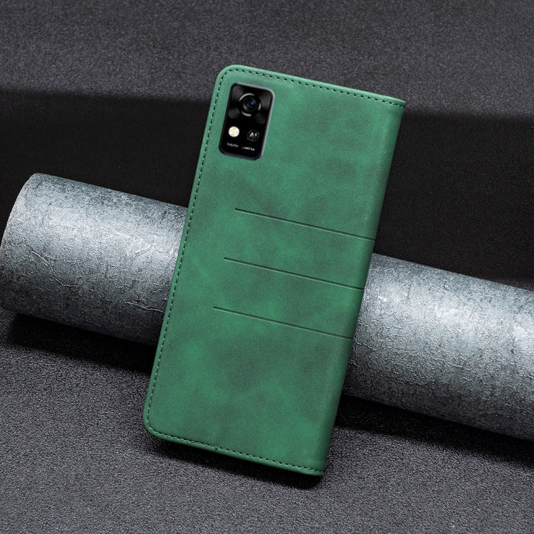 For ZTE Blade  A31 Magnetic Splicing Leather Phone Case