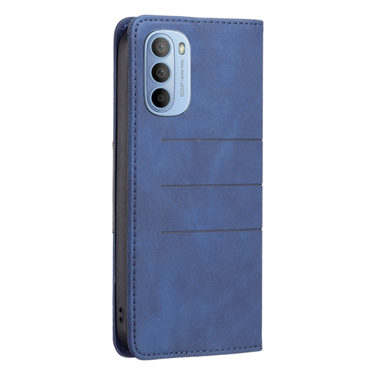 For Motorola Moto G31/G41 Magnetic Splicing Leather Phone Case