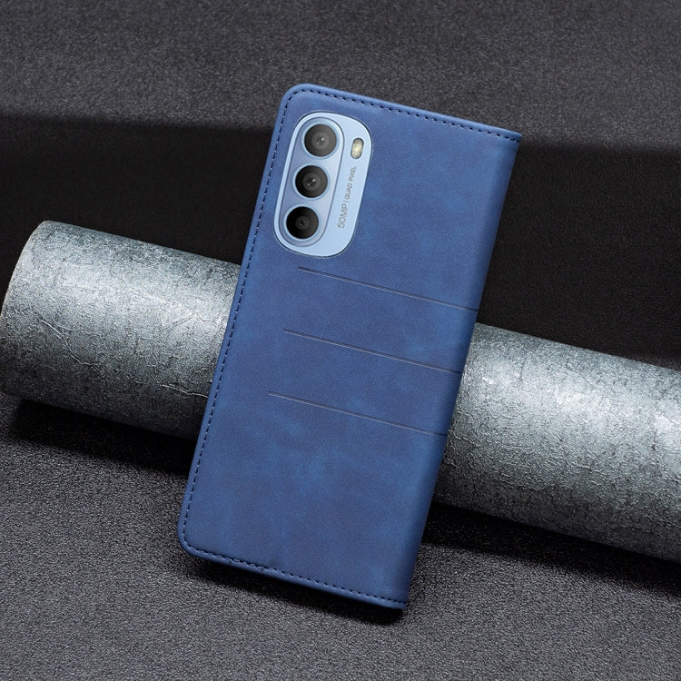 For Motorola Moto G31/G41 Magnetic Splicing Leather Phone Case