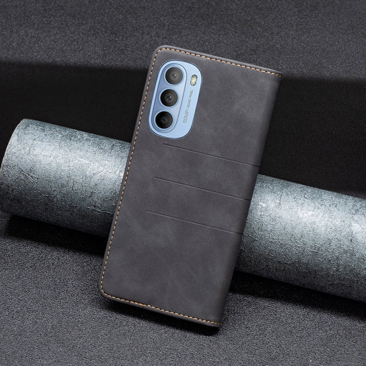 For Motorola Moto G31/G41 Magnetic Splicing Leather Phone Case