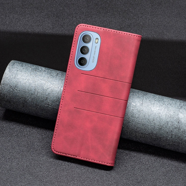 For Motorola Moto G31/G41 Magnetic Splicing Leather Phone Case