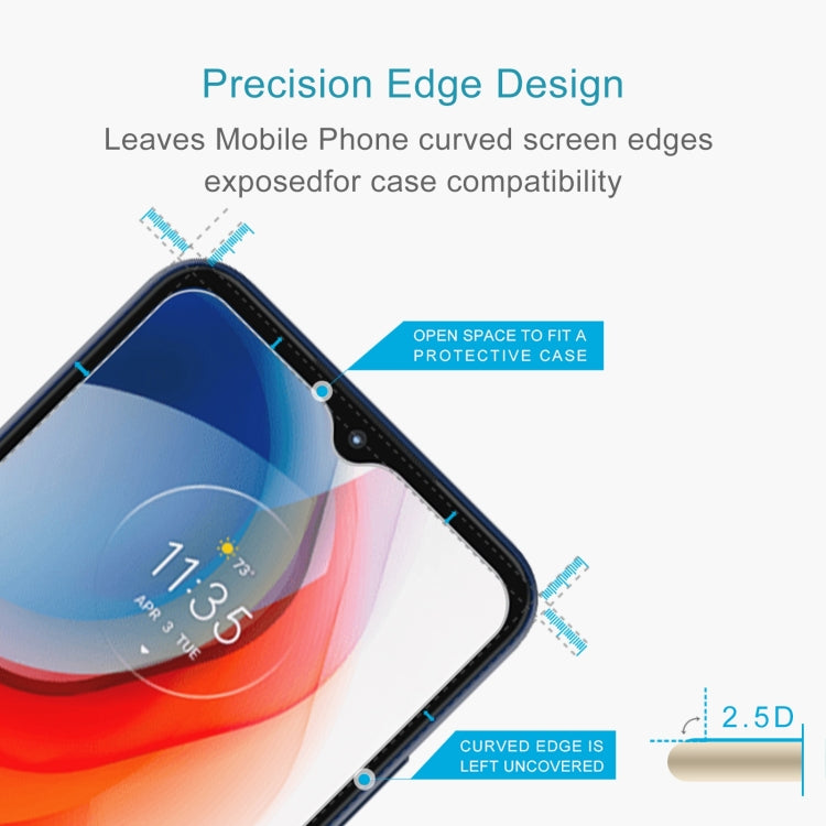 10 PCS 0.26mm 9H 2.5D Tempered Glass Film For Motorola Moto G Play 2022