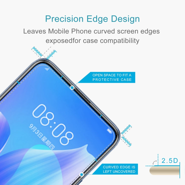 50 PCS 0.26mm 9H 2.5D Tempered Glass Film For Huawei Enjoy 30 Plus