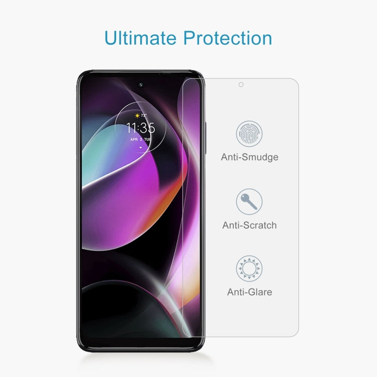 50 PCS 0.26mm 9H 2.5D Tempered Glass Film For Motorola Moto G 2022