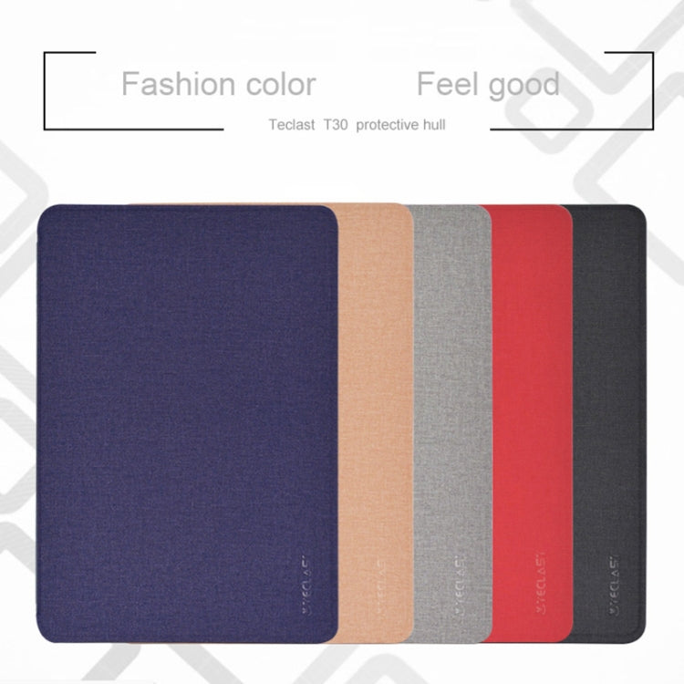 For TECLAST T30 TECLAST Business Style Horizontal Flip PU Leather Protective Case with Holder