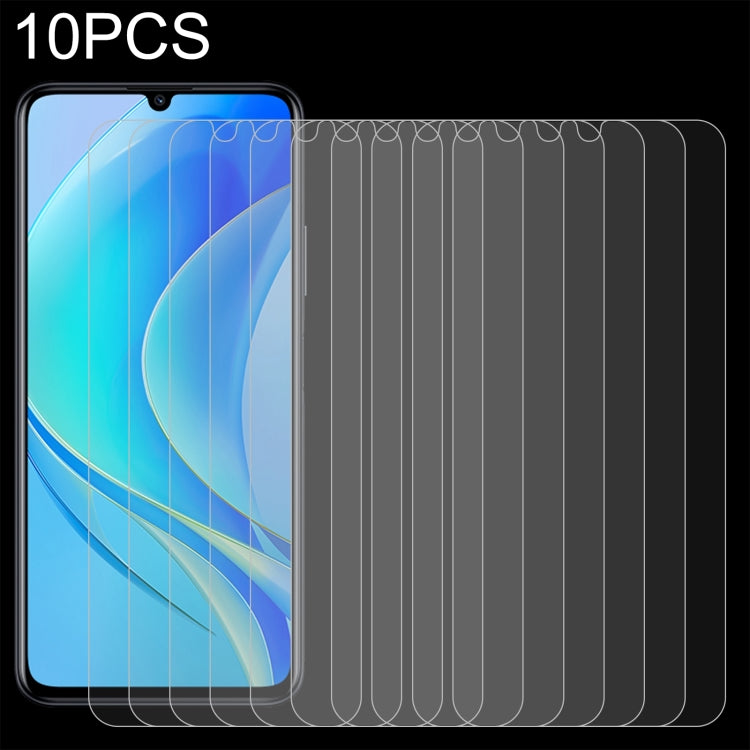 10 PCS 0.26mm 9H 2.5D Tempered Glass Film For Huawei nova Y70 Plus / nova Y70