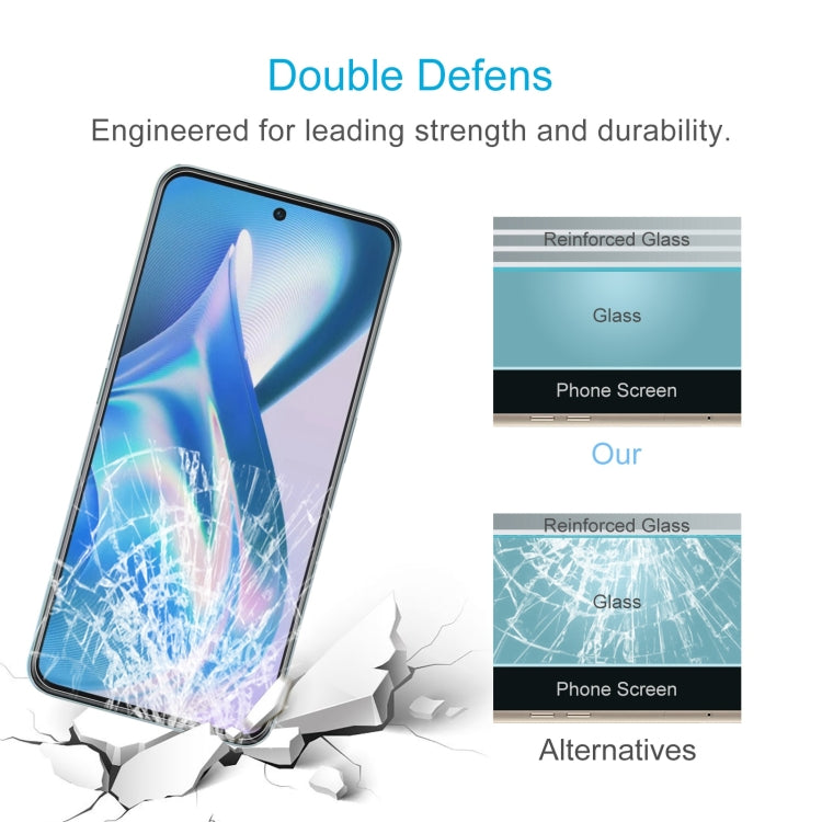 50 PCS 0.26mm 9H 2.5D Tempered Glass Film For OnePlus Ace / 10R / 10T / Ace Pro / 10R 150W