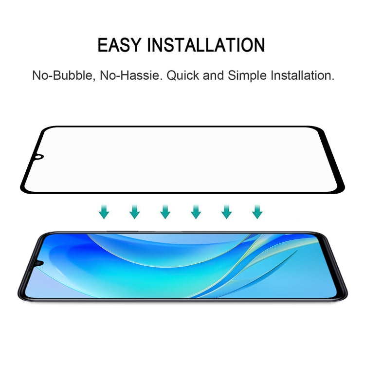 Full Glue Screen Protector Tempered Glass Film For Huawei nova Y70 Plus / nova Y70