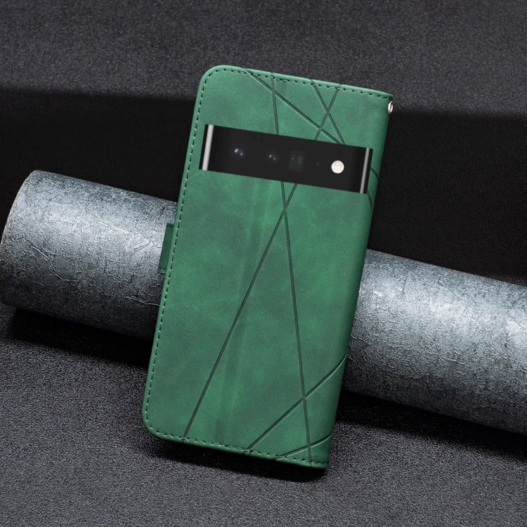 For Google Pixel 7 Pro 5G BF05 Magnetic Buckle Rhombus Texture Leather Phone Case