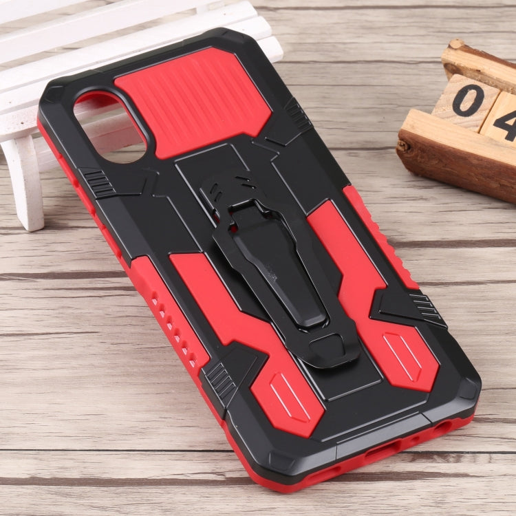 For Samsung Galaxy A03 Core Armor Warrior Shockproof PC + TPU Phone Case