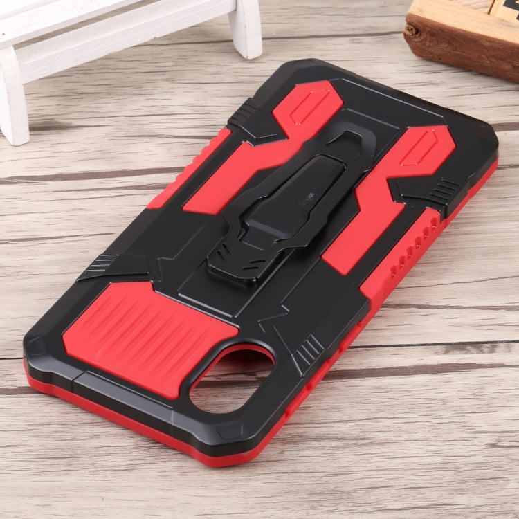 For Samsung Galaxy A03 Core Armor Warrior Shockproof PC + TPU Phone Case
