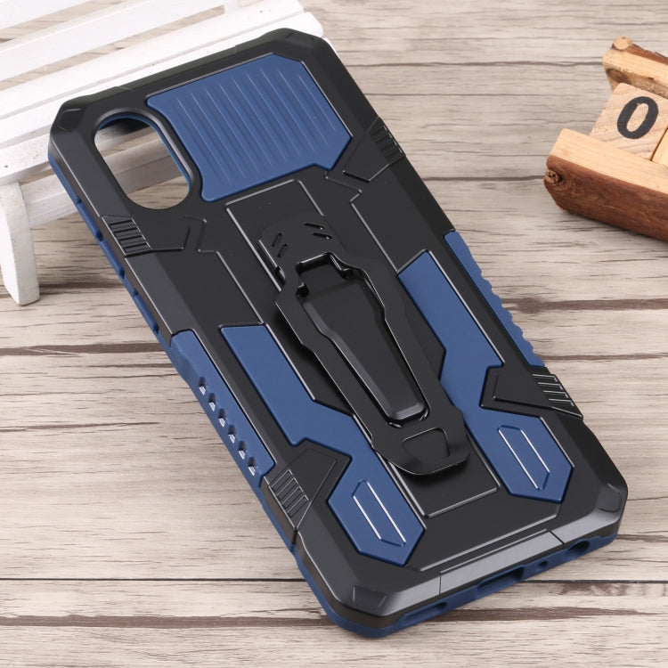 For Samsung Galaxy A03 Core Armor Warrior Shockproof PC + TPU Phone Case