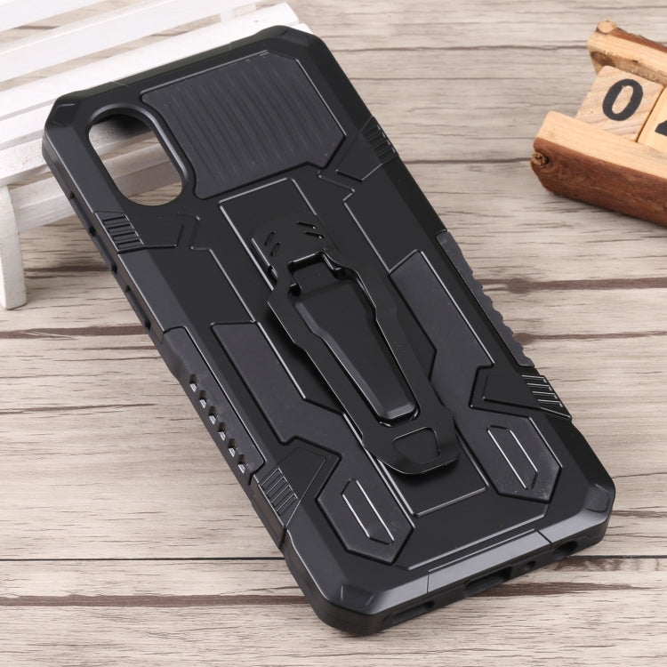 For Samsung Galaxy A03 Core Armor Warrior Shockproof PC + TPU Phone Case