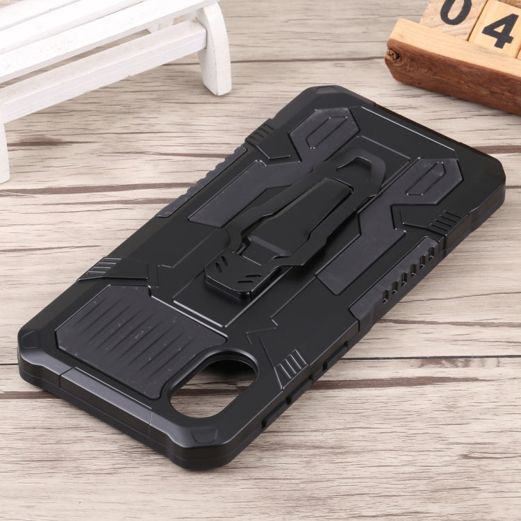For Samsung Galaxy A03 Core Armor Warrior Shockproof PC + TPU Phone Case