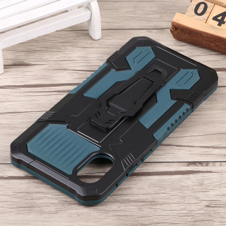 For Samsung Galaxy A03 Core Armor Warrior Shockproof PC + TPU Phone Case