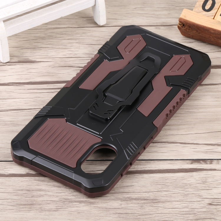 For Samsung Galaxy A03 Core Armor Warrior Shockproof PC + TPU Phone Case