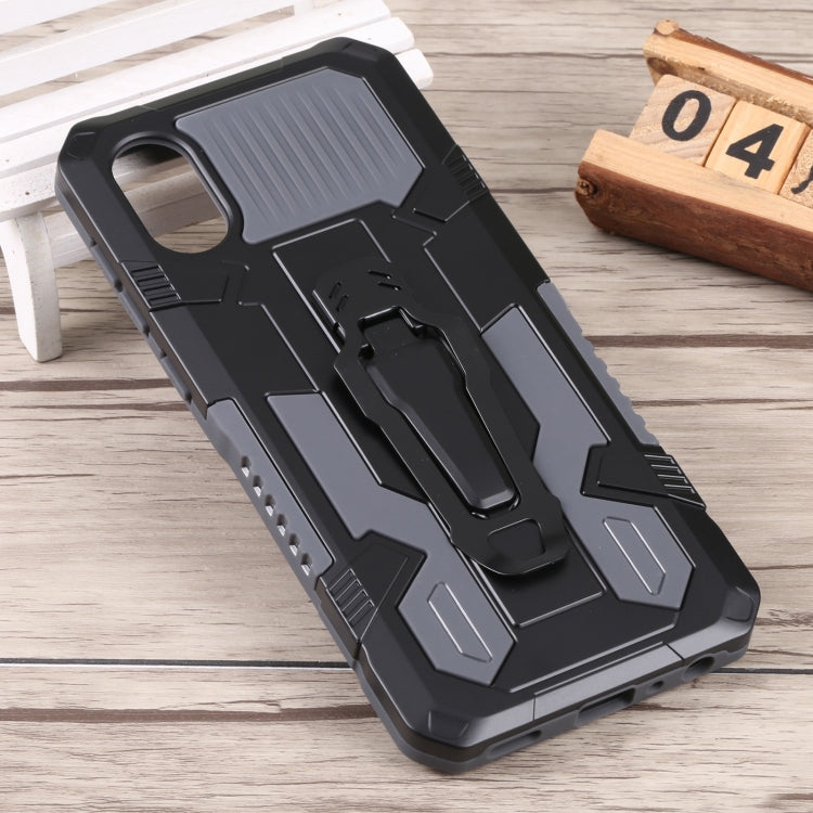 For Samsung Galaxy A03 Core Armor Warrior Shockproof PC + TPU Phone Case