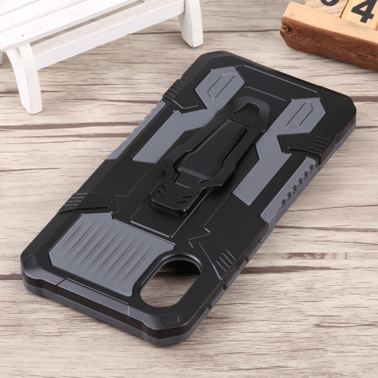 For Samsung Galaxy A03 Core Armor Warrior Shockproof PC + TPU Phone Case