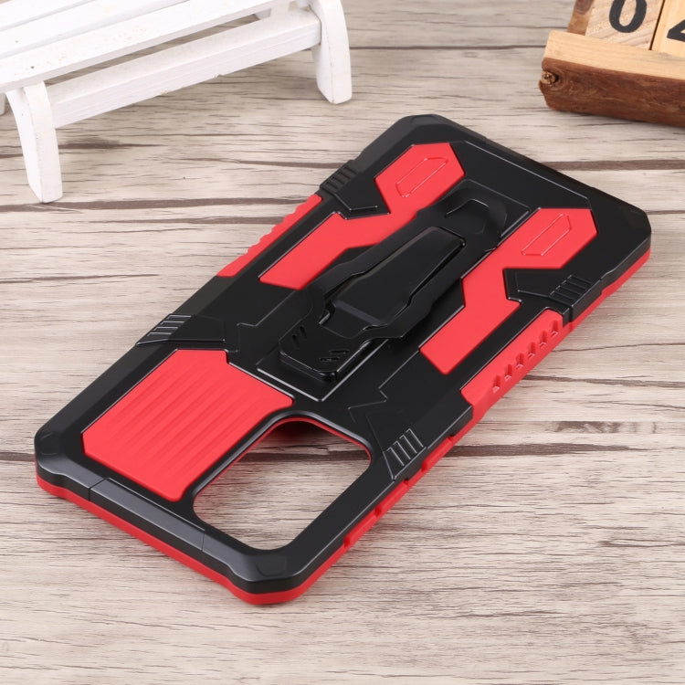 For Samsung Galaxy A73 5G Armor Warrior Shockproof PC + TPU Phone Case