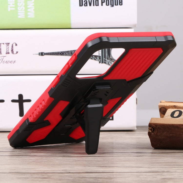 For Samsung Galaxy A73 5G Armor Warrior Shockproof PC + TPU Phone Case
