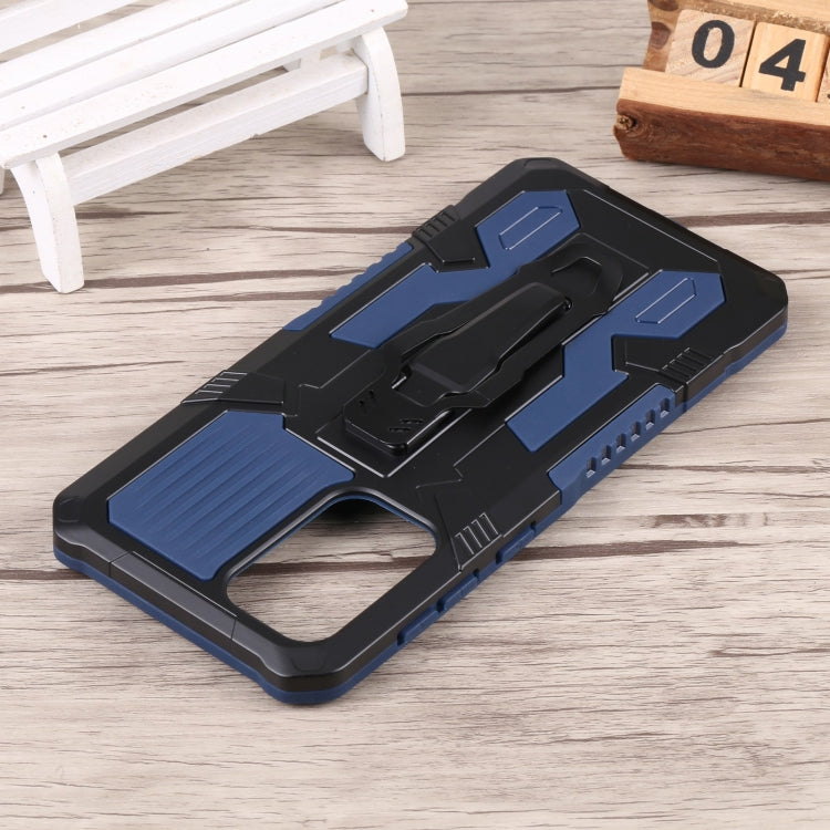 For Samsung Galaxy A73 5G Armor Warrior Shockproof PC + TPU Phone Case