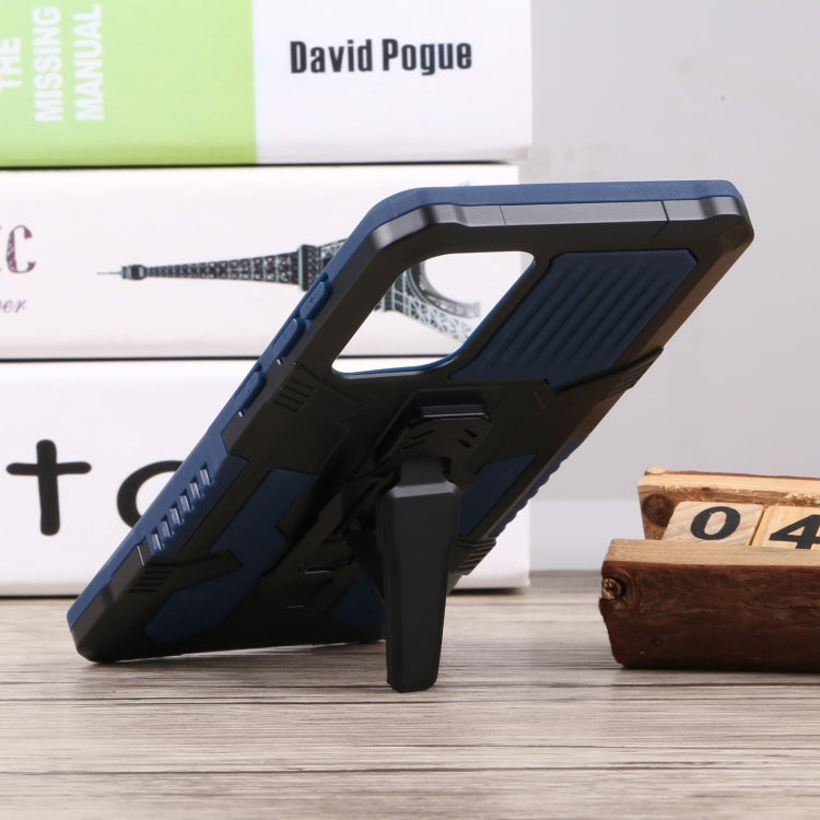 For Samsung Galaxy A73 5G Armor Warrior Shockproof PC + TPU Phone Case
