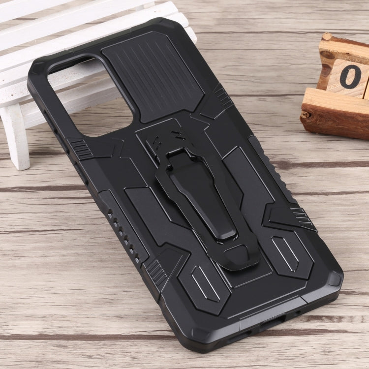 For Samsung Galaxy A73 5G Armor Warrior Shockproof PC + TPU Phone Case
