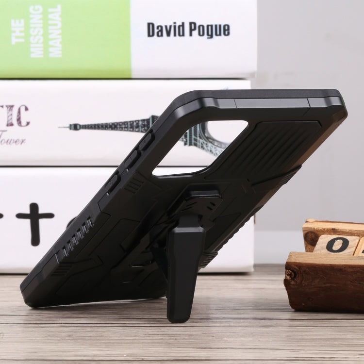 For Samsung Galaxy A73 5G Armor Warrior Shockproof PC + TPU Phone Case