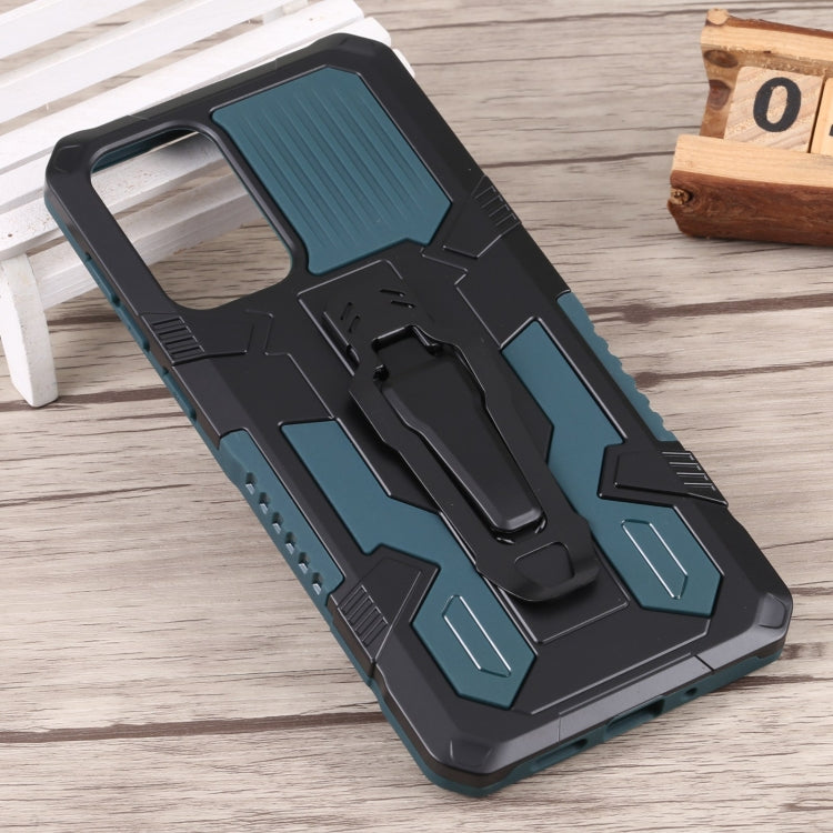 For Samsung Galaxy A73 5G Armor Warrior Shockproof PC + TPU Phone Case