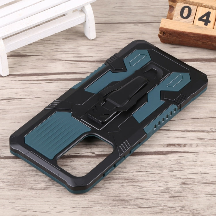 For Samsung Galaxy A73 5G Armor Warrior Shockproof PC + TPU Phone Case