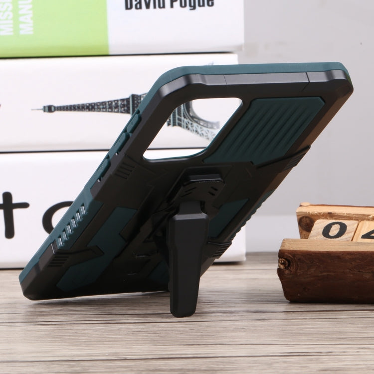 For Samsung Galaxy A73 5G Armor Warrior Shockproof PC + TPU Phone Case