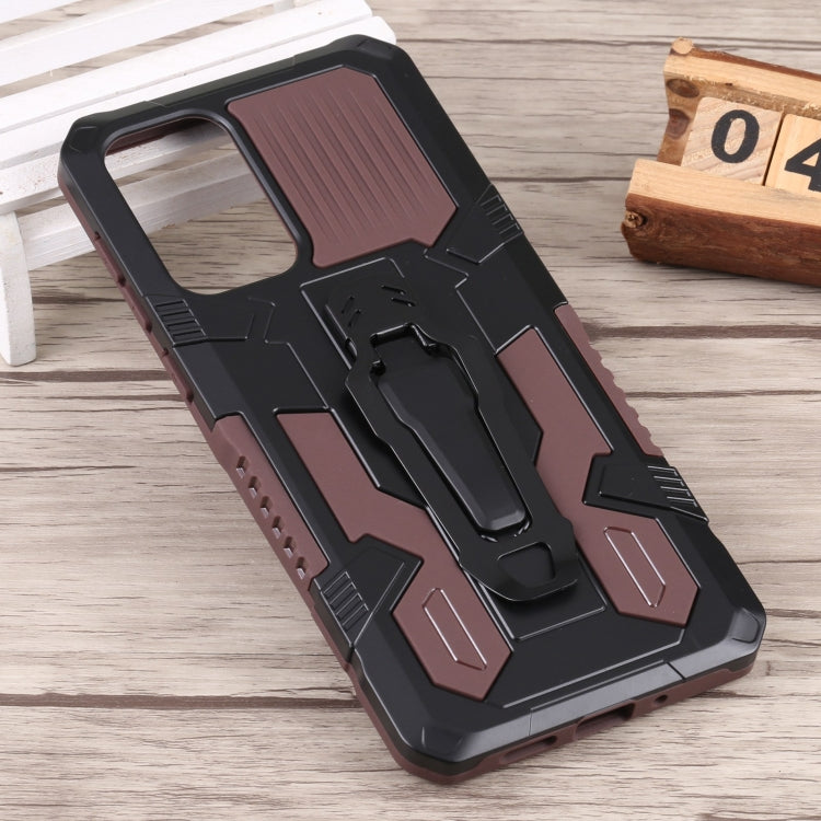 For Samsung Galaxy A73 5G Armor Warrior Shockproof PC + TPU Phone Case