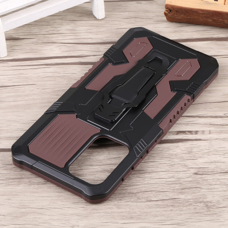 For Samsung Galaxy A73 5G Armor Warrior Shockproof PC + TPU Phone Case