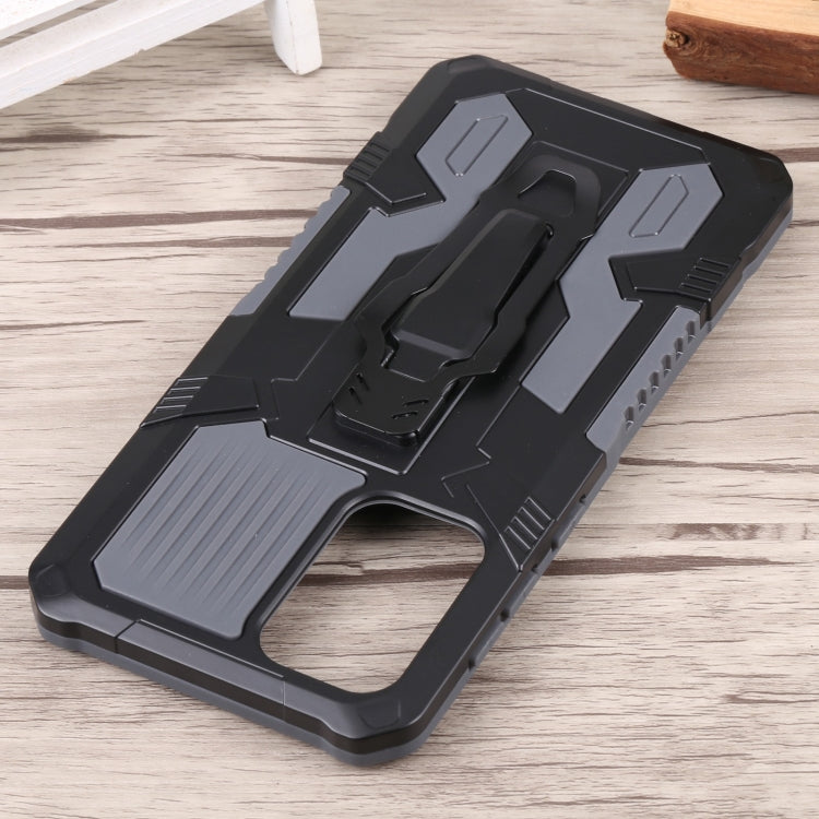For Samsung Galaxy A73 5G Armor Warrior Shockproof PC + TPU Phone Case