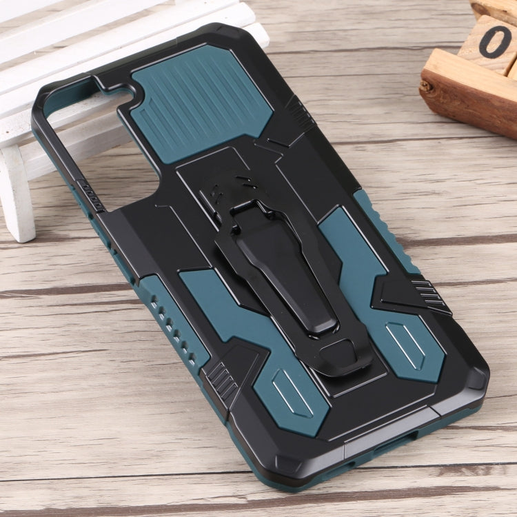 For Samsung Galaxy S22+ 5G Armor Warrior Shockproof PC + TPU Phone Case