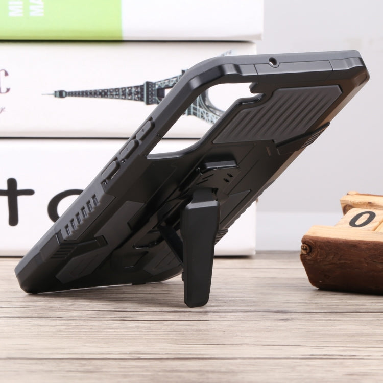 For Samsung Galaxy S22+ 5G Armor Warrior Shockproof PC + TPU Phone Case
