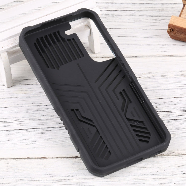 For Samsung Galaxy S22 5G All Inclusive Double-color TPU + PC Phone Case