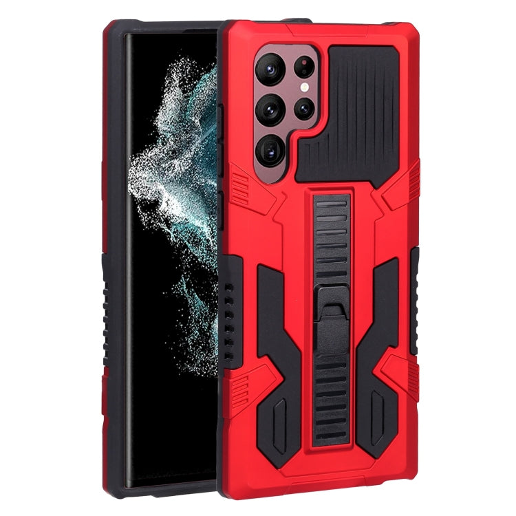 For Samsung Galaxy S22 Ultra 5G All Inclusive Double-color TPU + PC Phone Case