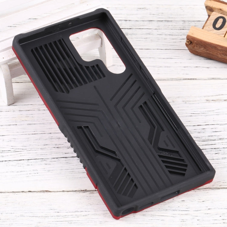 For Samsung Galaxy S22 Ultra 5G All Inclusive Double-color TPU + PC Phone Case