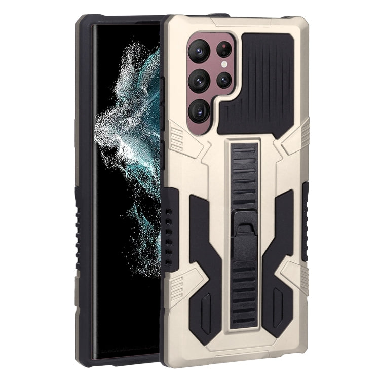 For Samsung Galaxy S22 Ultra 5G All Inclusive Double-color TPU + PC Phone Case