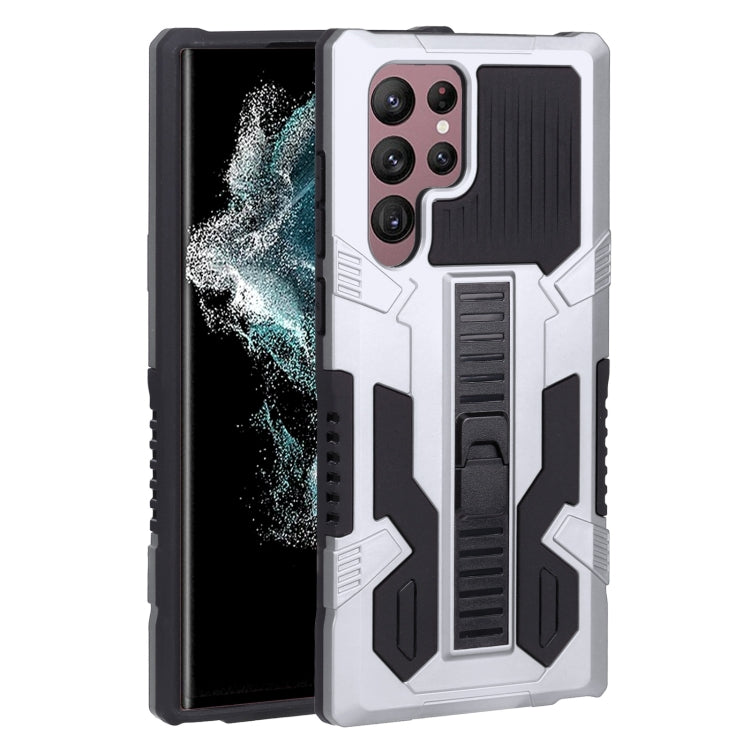 For Samsung Galaxy S22 Ultra 5G All Inclusive Double-color TPU + PC Phone Case