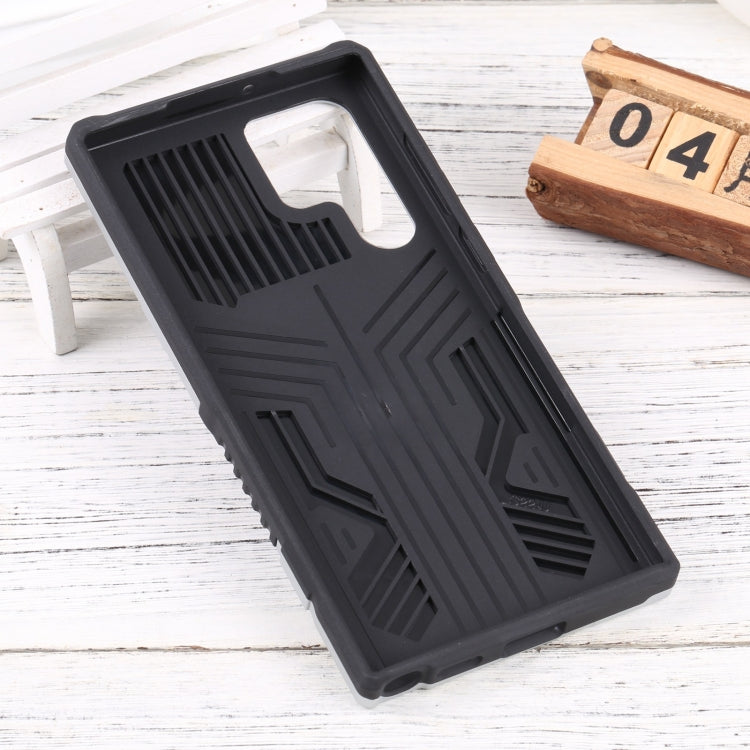 For Samsung Galaxy S22 Ultra 5G All Inclusive Double-color TPU + PC Phone Case