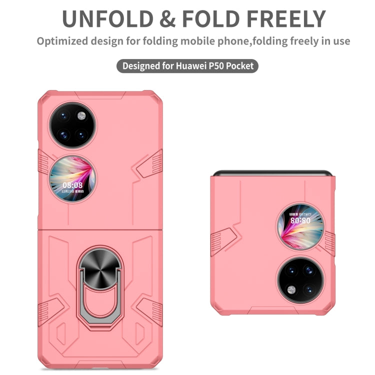 For Huawei P50 Pocket Matte UV Shockproof Phone Case