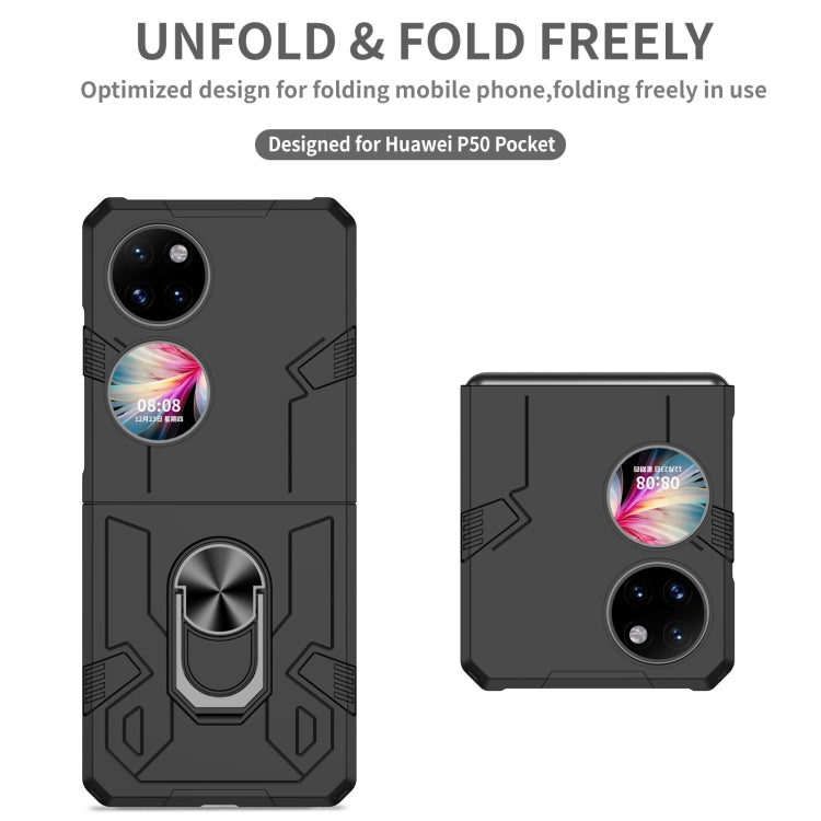 For Huawei P50 Pocket Matte UV Shockproof Phone Case