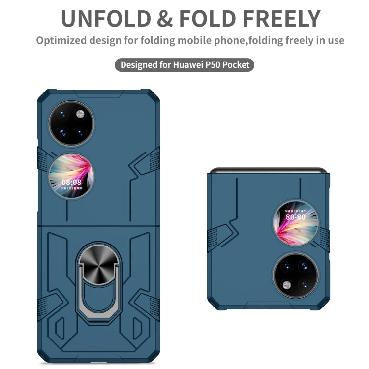For Huawei P50 Pocket Matte UV Shockproof Phone Case