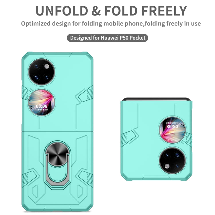 For Huawei P50 Pocket Matte UV Shockproof Phone Case