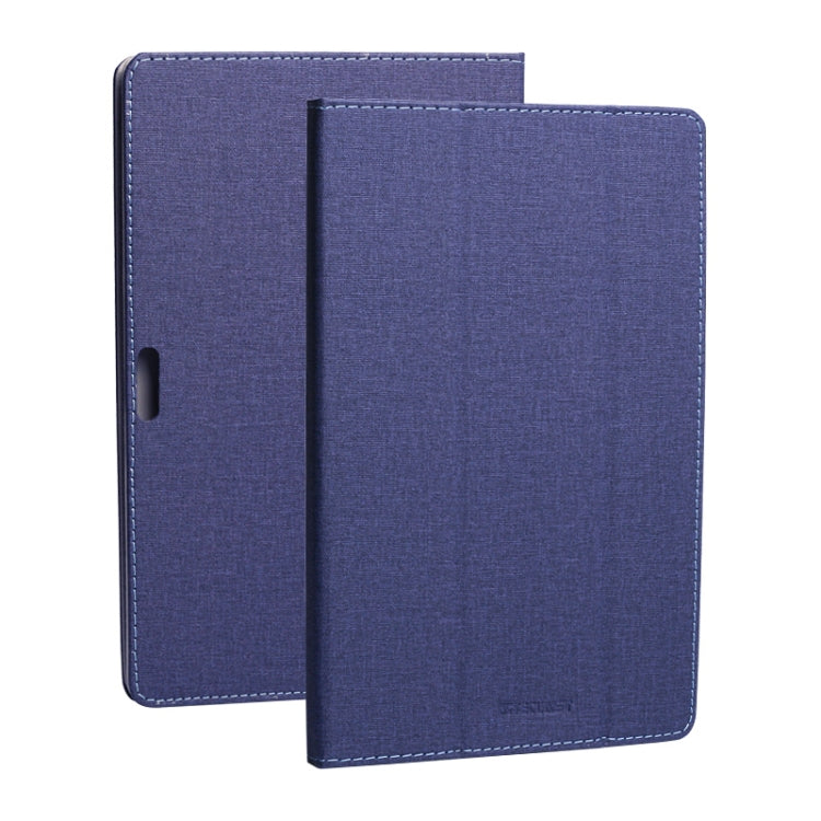 For TECLAST M16 For TECLAST TECLAST Horizontal Flip PU Leather Protective Case with Holder(Blue)
